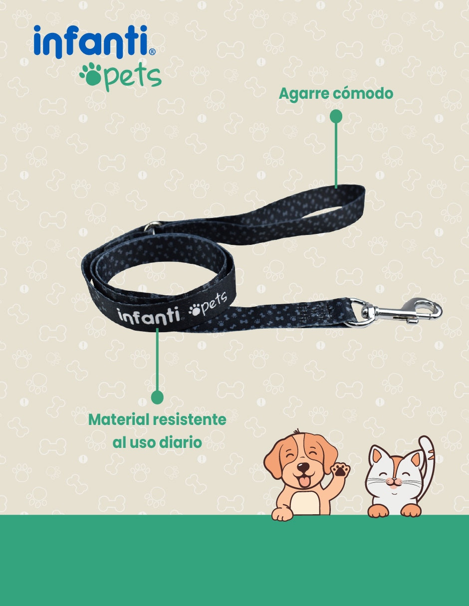 Correa Infanti de plástico para Perro y gato 11