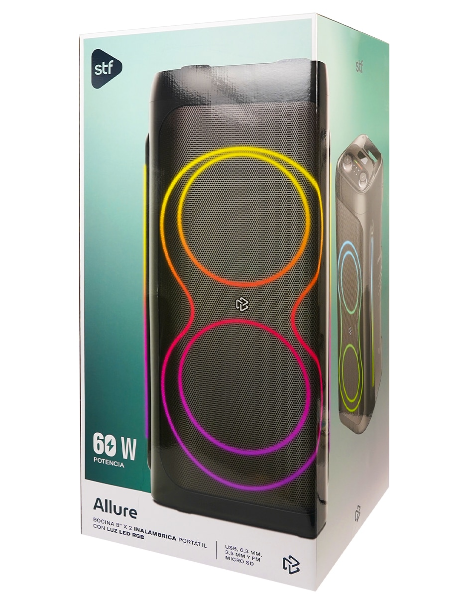 Bocina portátil Allure 8 13