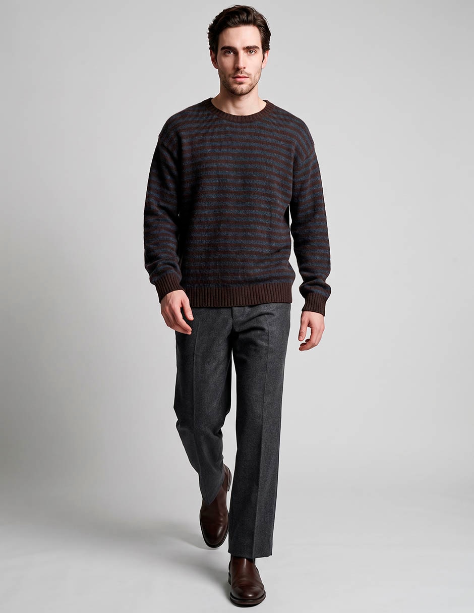 Suéter cuello redondo para hombre Suéter cuello redondo para hombre