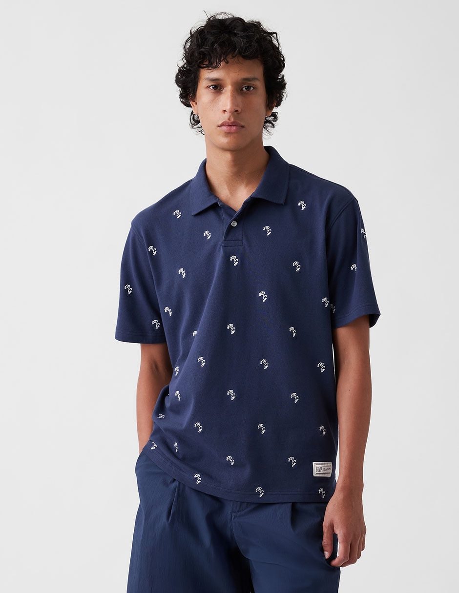 Playera tipo polo para hombre
