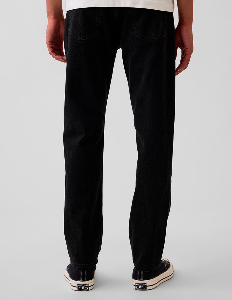 Jeans slim lavado obscuro para hombre 4