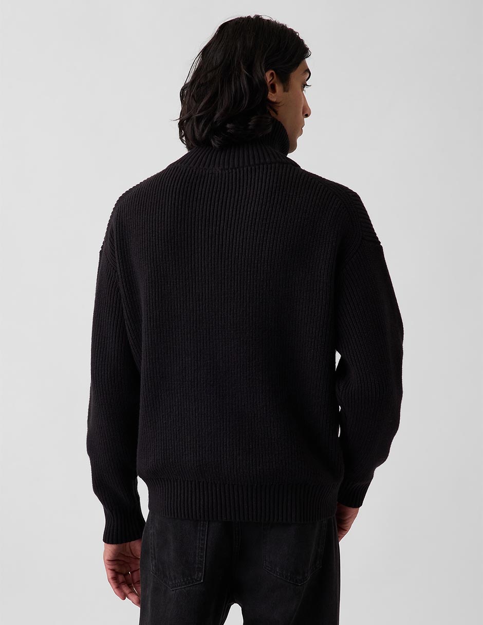 Suéter cuello alto para hombre 4
