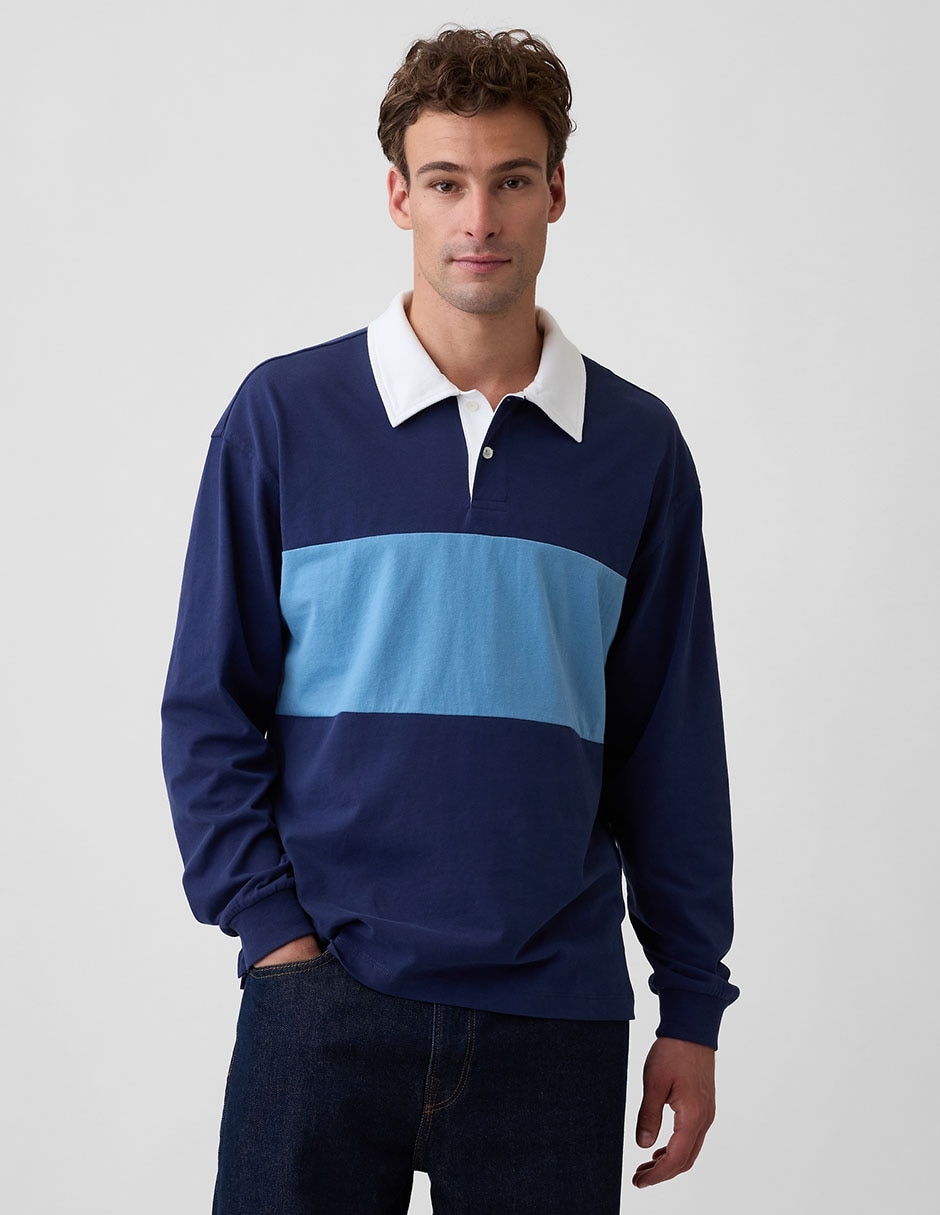Playera tipo polo para hombre