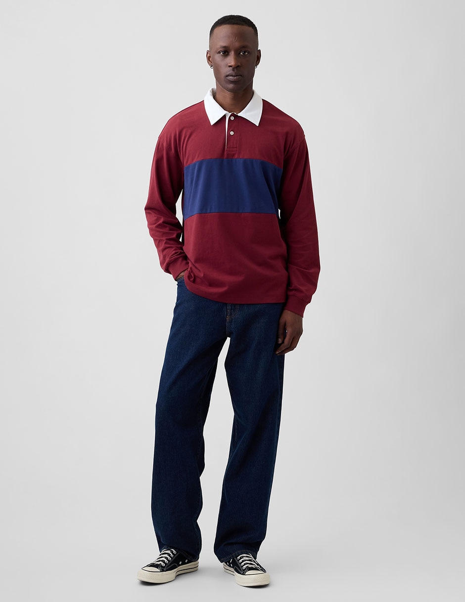 Playera tipo polo para hombre