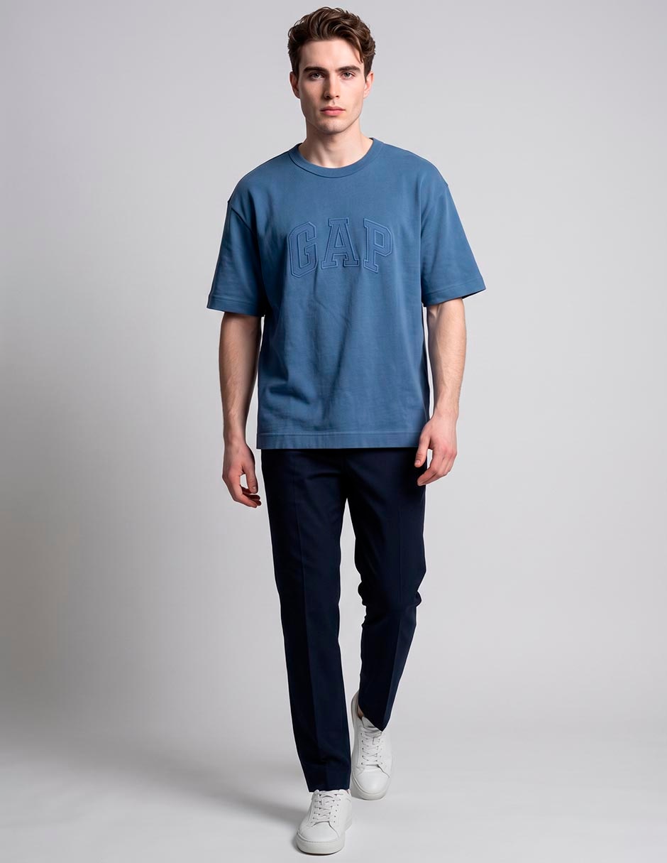Playera cuello redondo para hombre