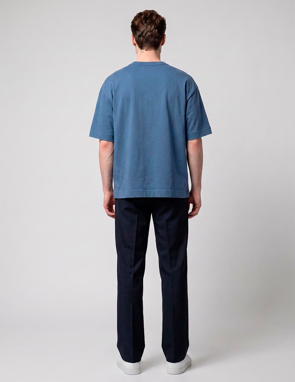 Playera cuello redondo para hombre 4