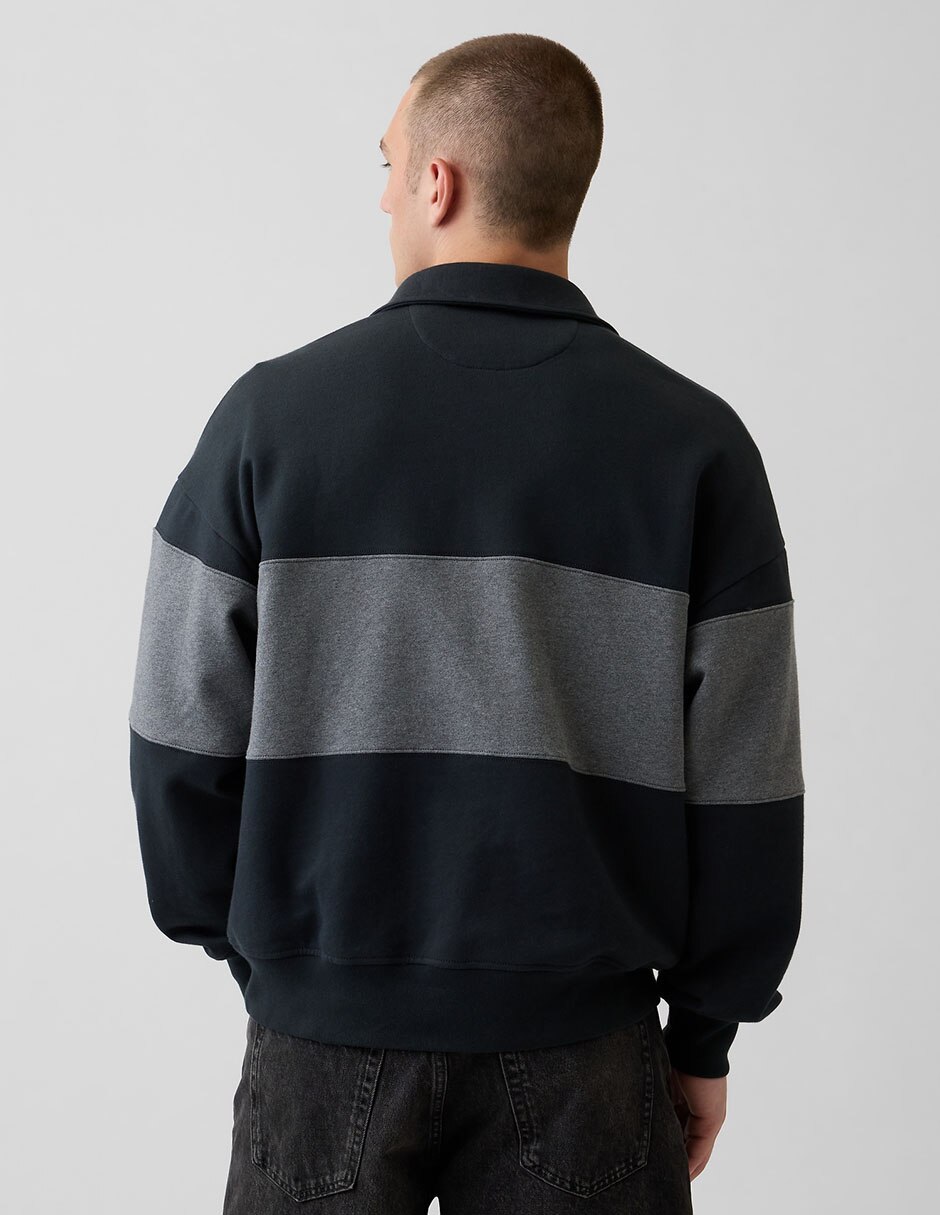 SUDADERA GAP 912715 ALGODÓN, CH, NEGRO