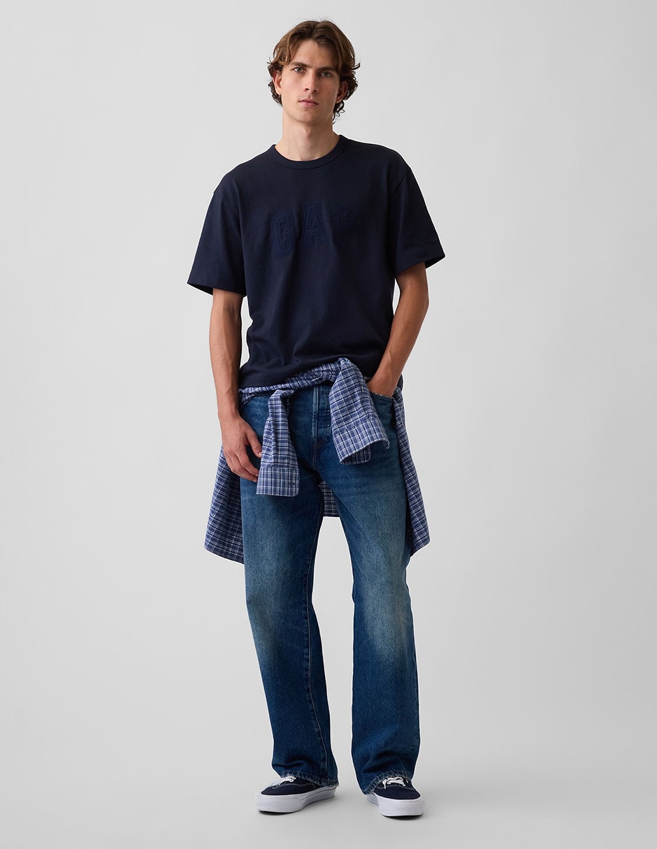 Playera cuello redondo para hombre