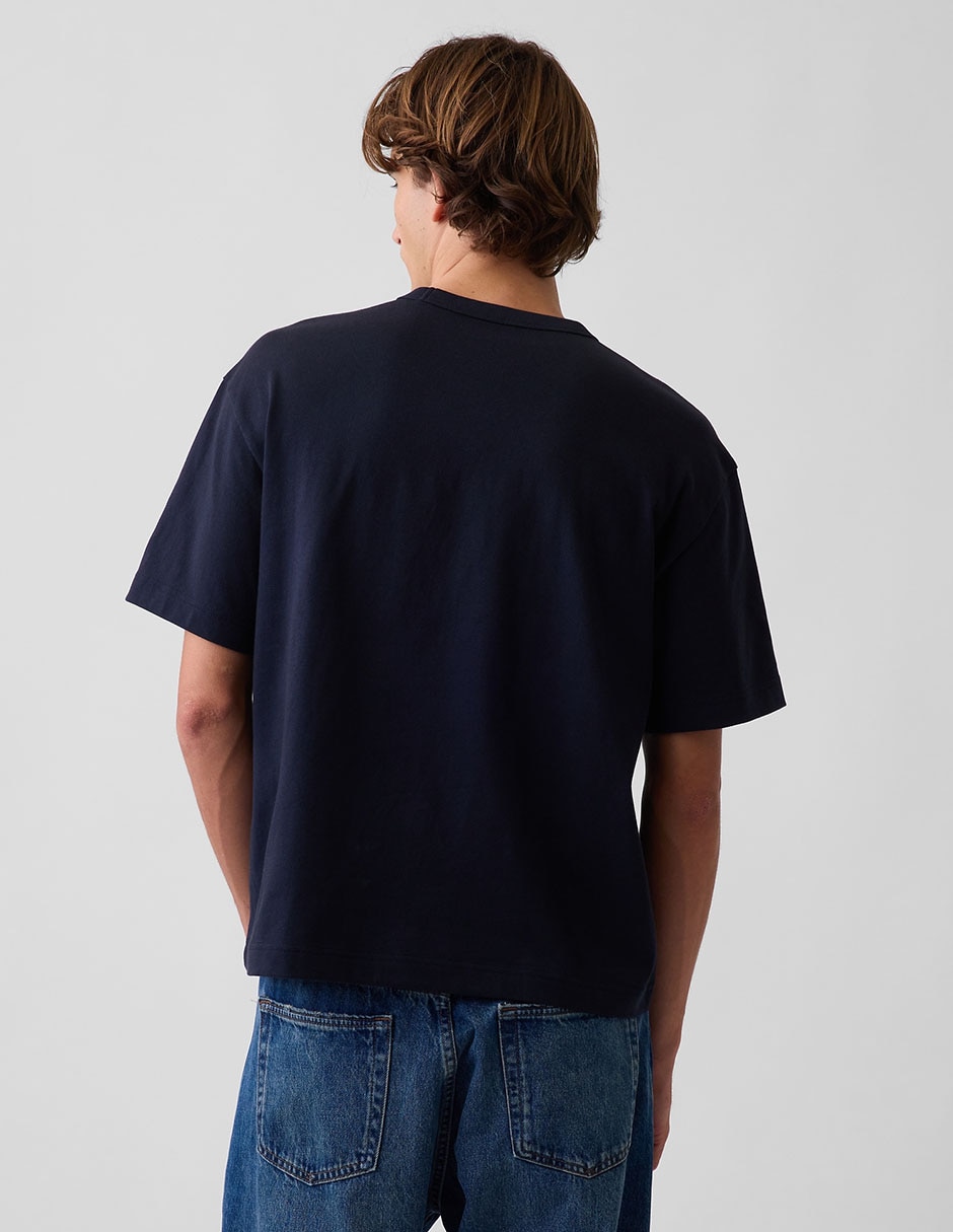 Playera cuello redondo para hombre