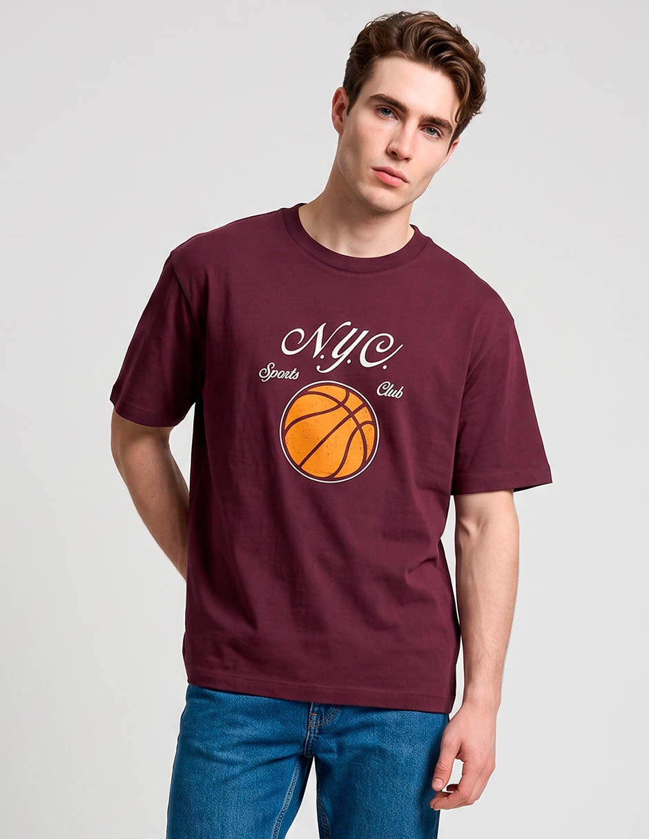 Playera cuello redondo para hombre Playera cuello redondo para hombre