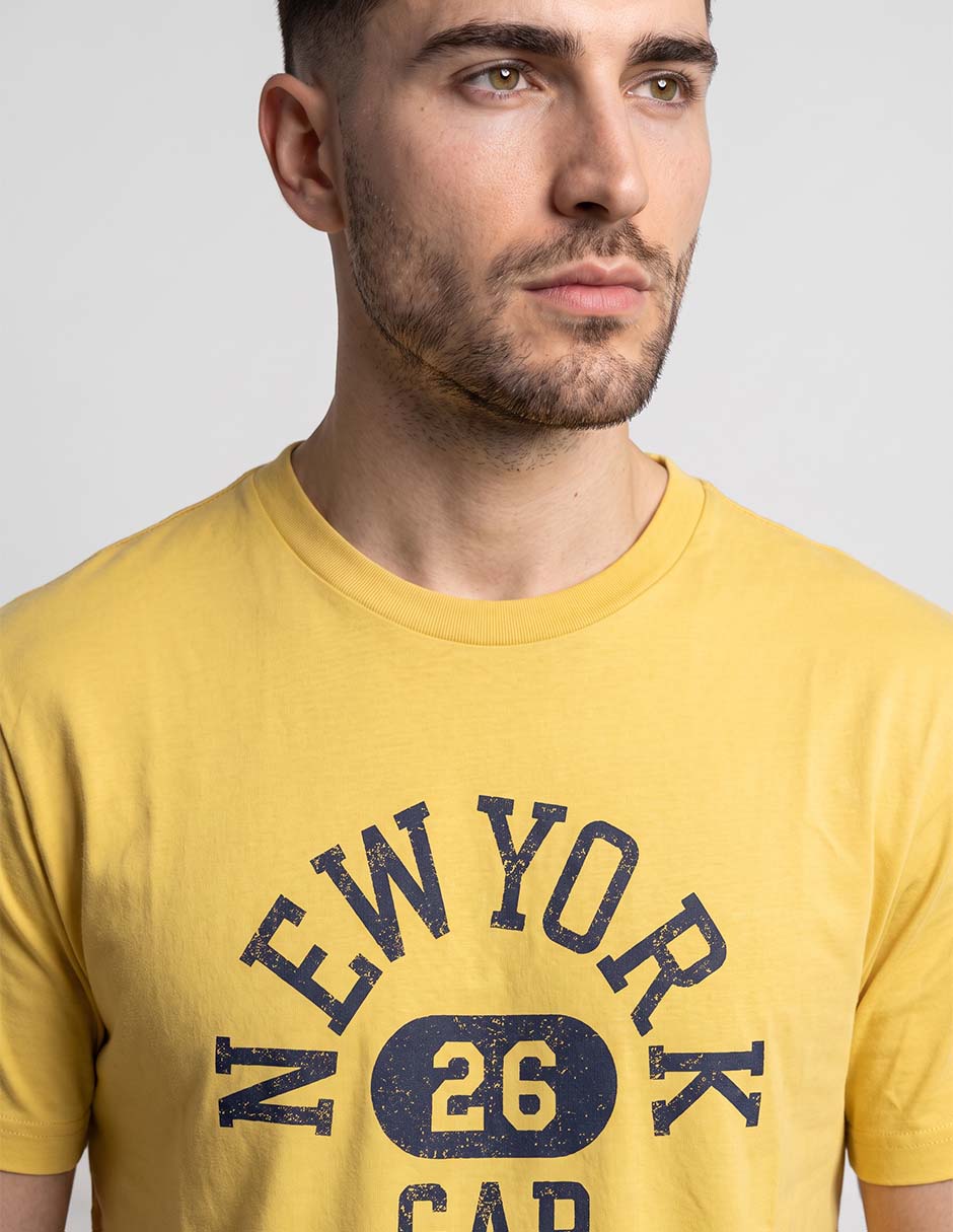 Playera cuello redondo para hombre 4