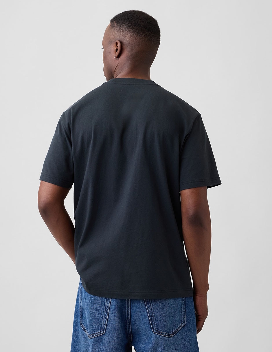 Playera cuello redondo para hombre 2