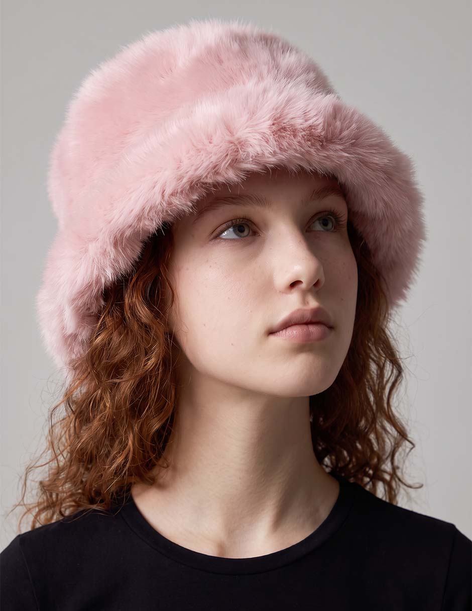 Gorro bucket casual para mujuer