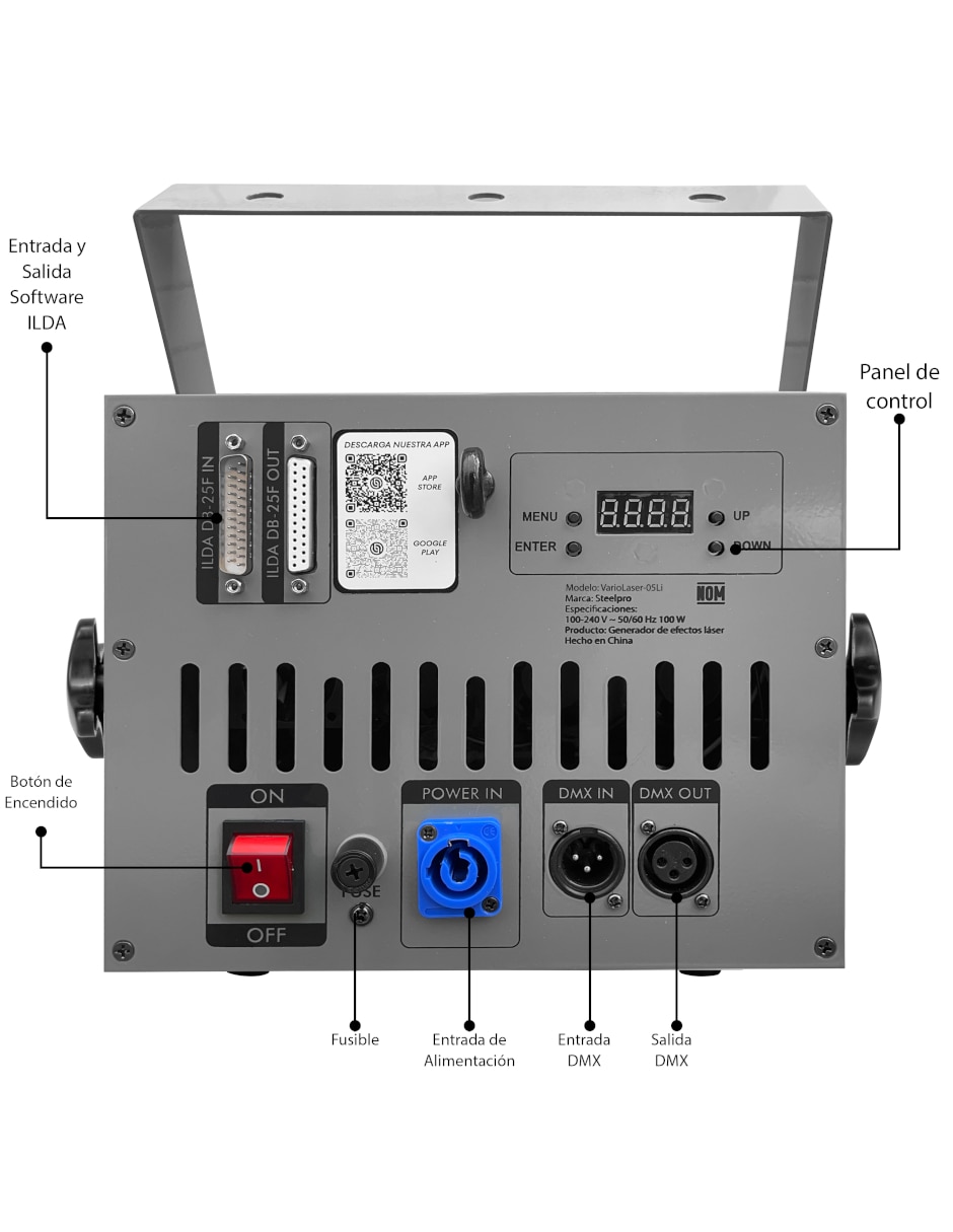 Láser steelpro variolaser-05li