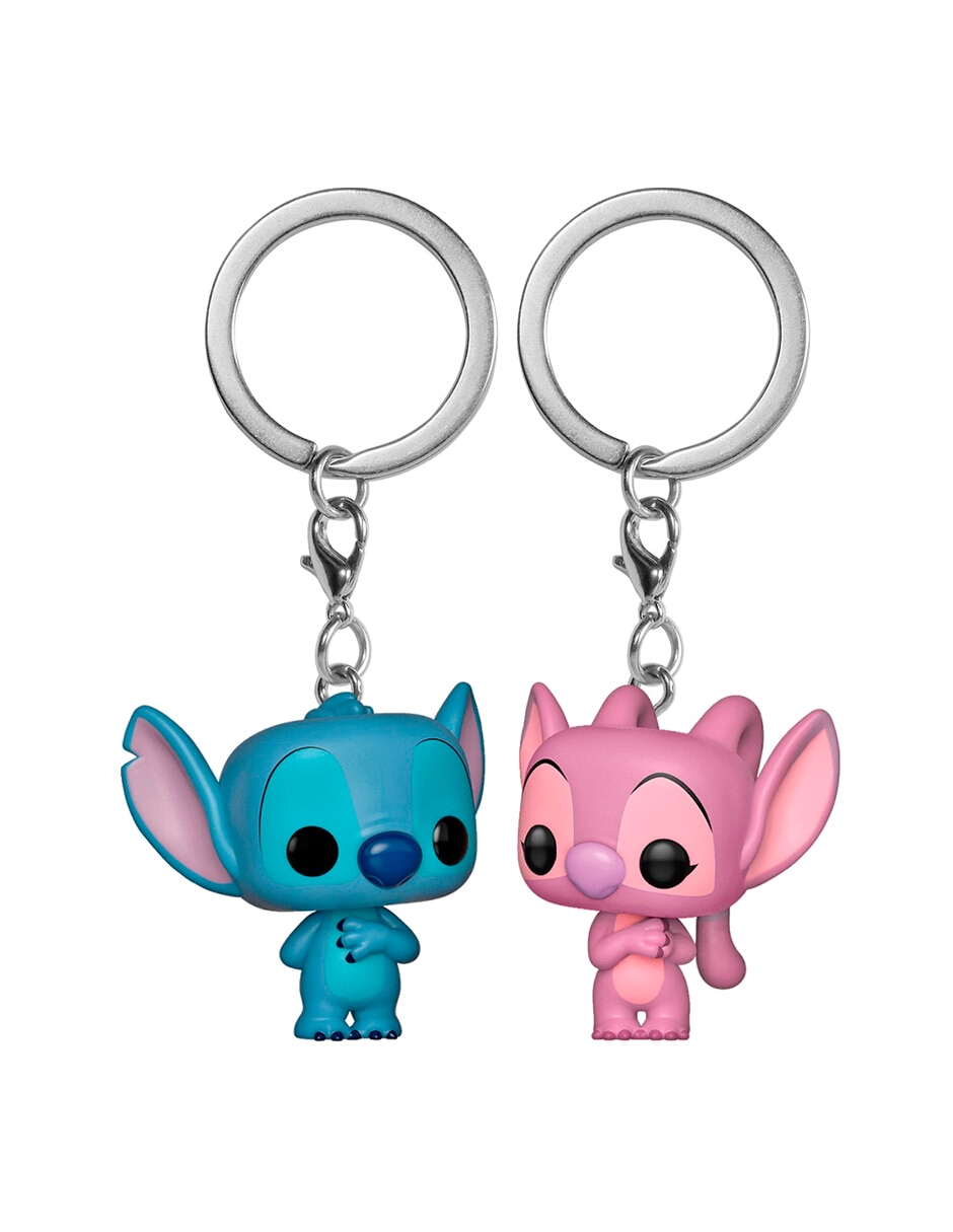 Set de llavero Stitch y Angel