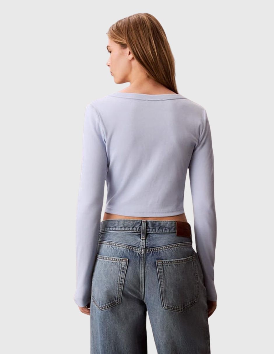 Blusa manga larga para mujer 3