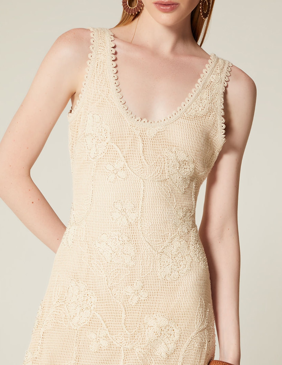 Vestido midi casual studio f verano en canarias para mujer