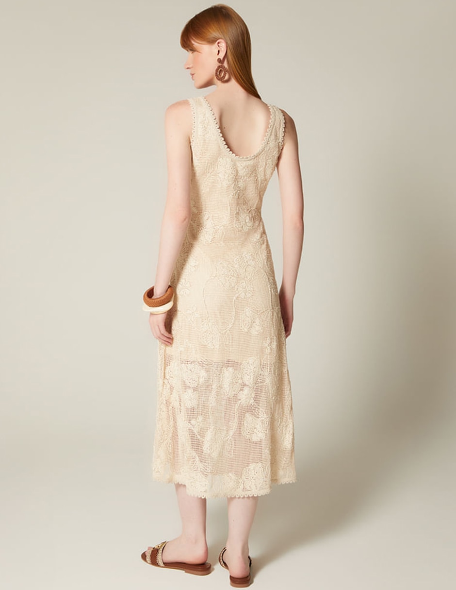 Vestido midi casual studio f verano en canarias para mujer