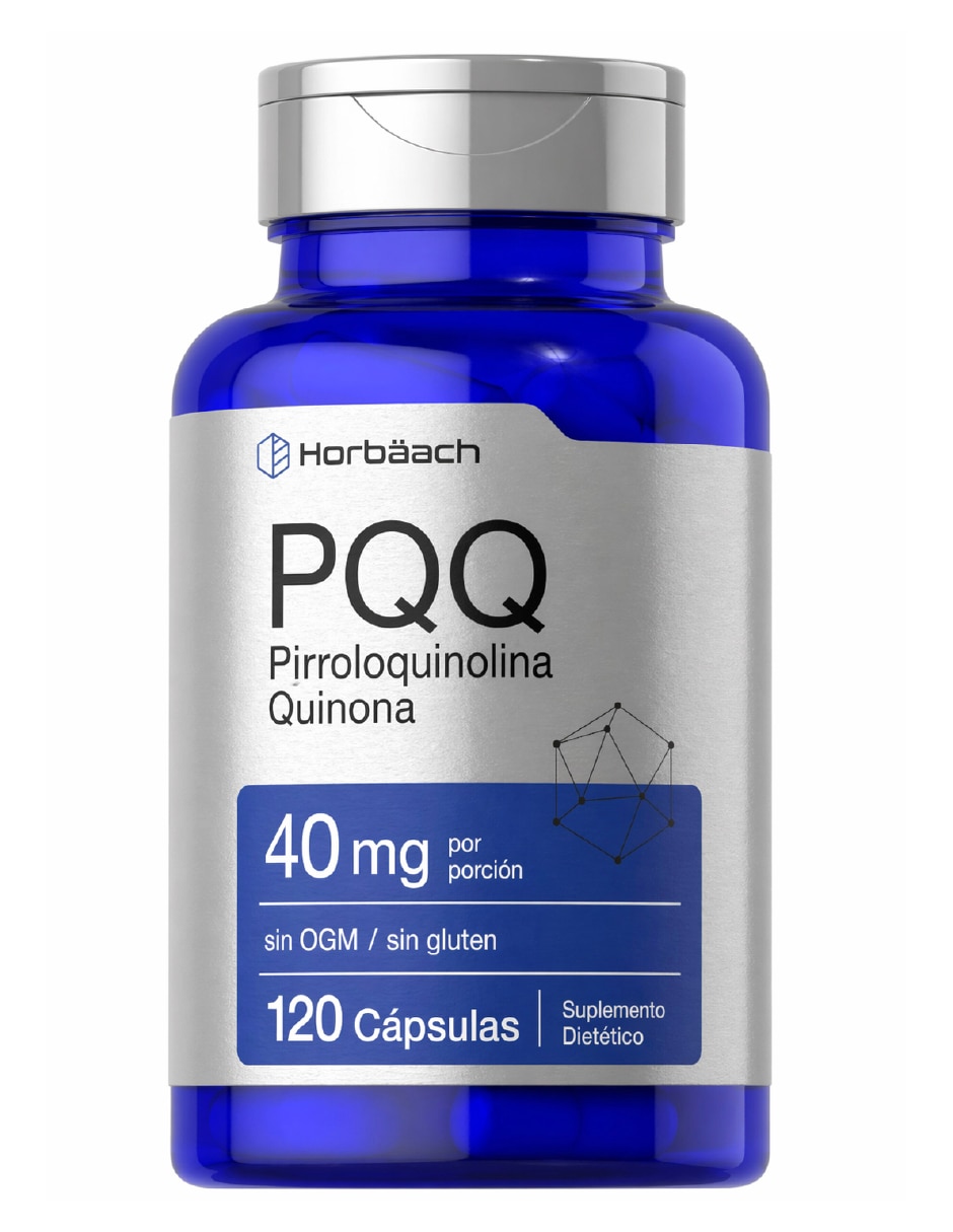Pqq cerebro y corazón fuertes americano Horbaach de 120 caps