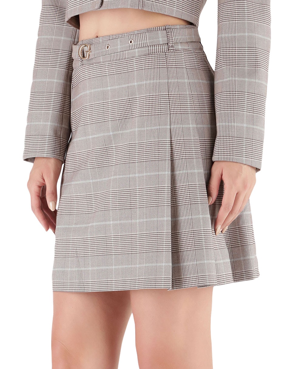 Falda mini Guess cintura alta