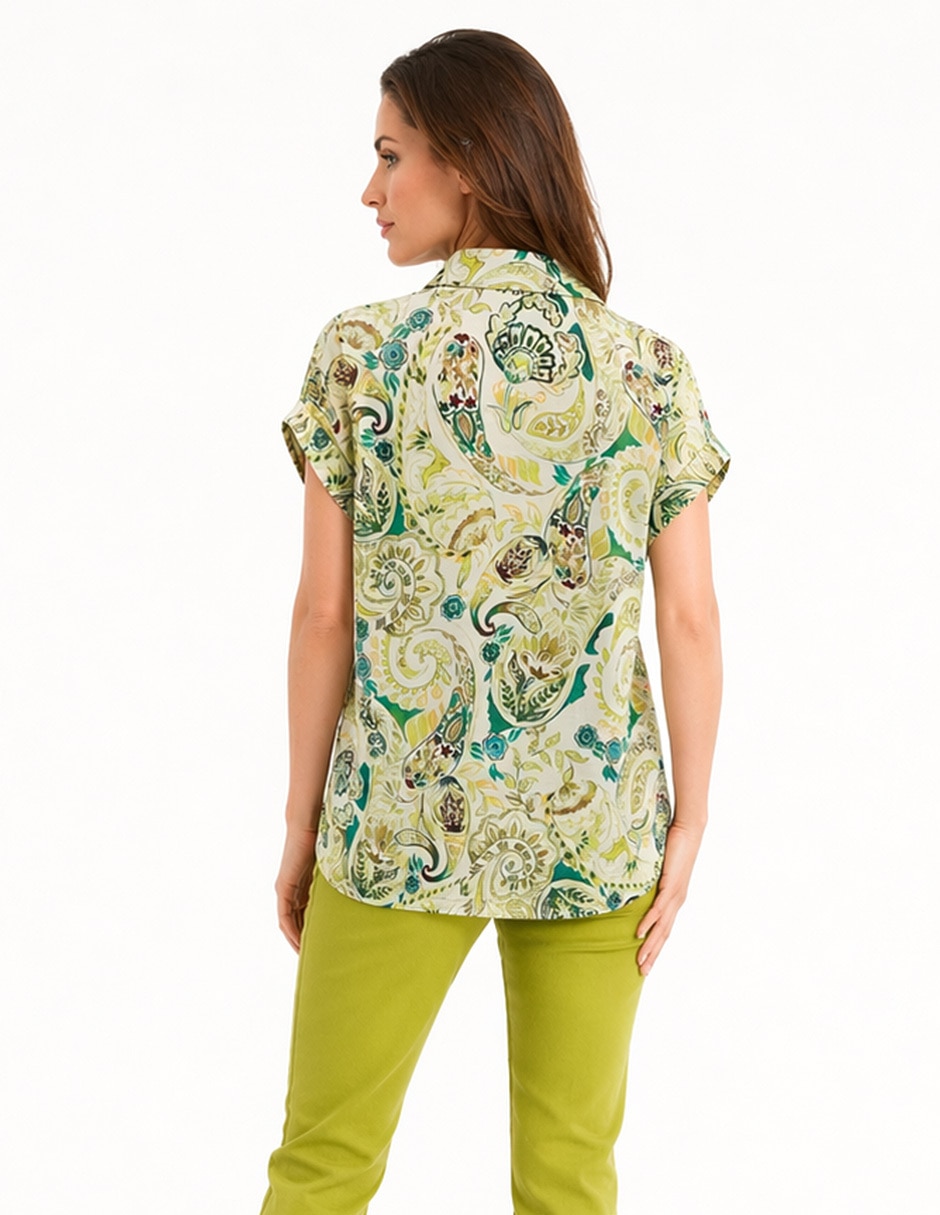 Blusa Foley's manga corta para mujer