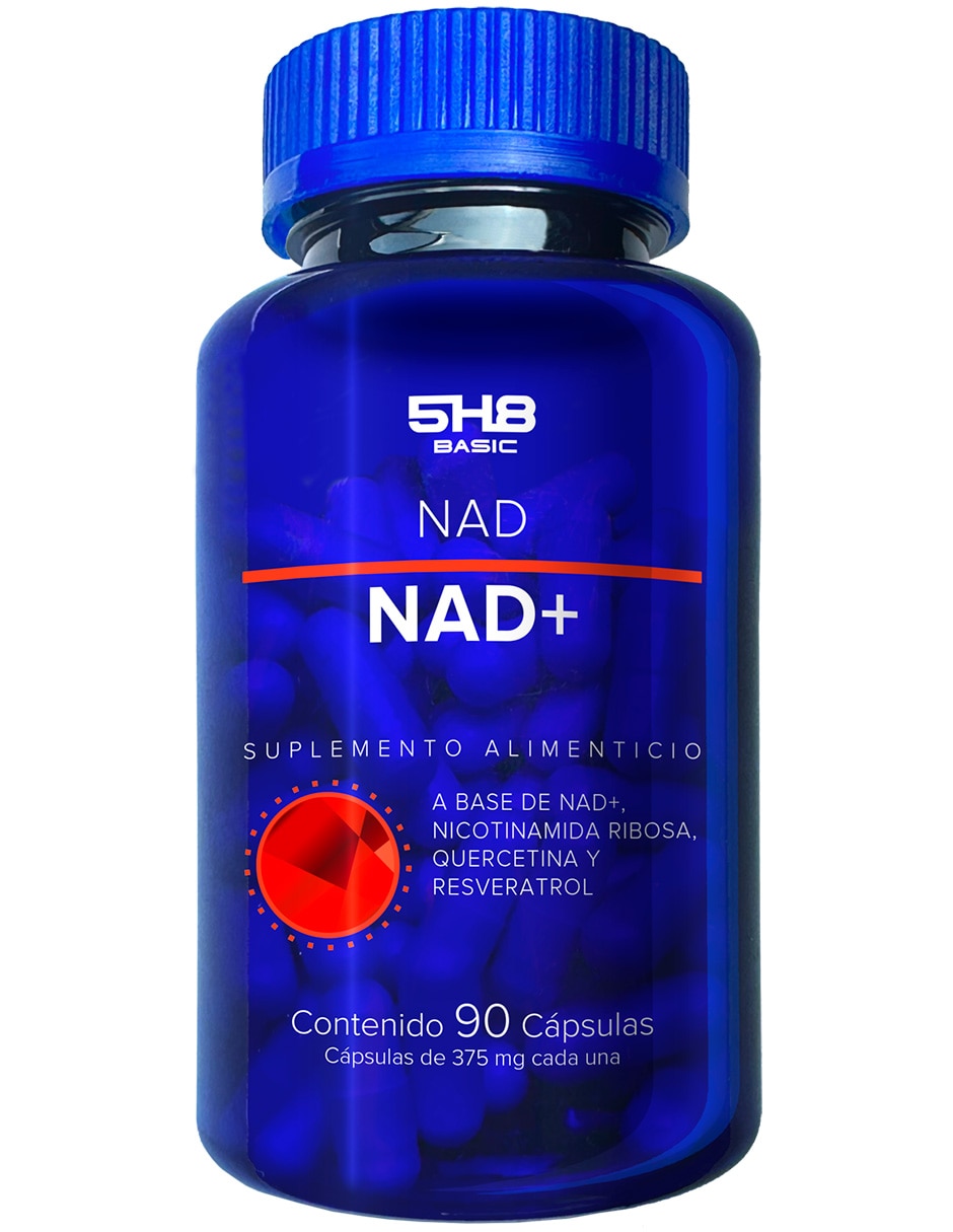NAD+ con Nicotinamide Adenine Dinucleotide de 90 cápsulas
