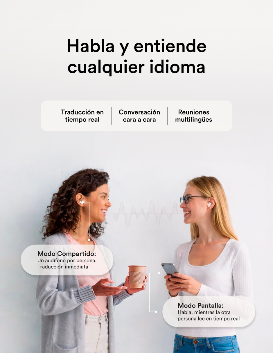 Audífonos In-Ear Swiss Code Orb AI Inalámbricos