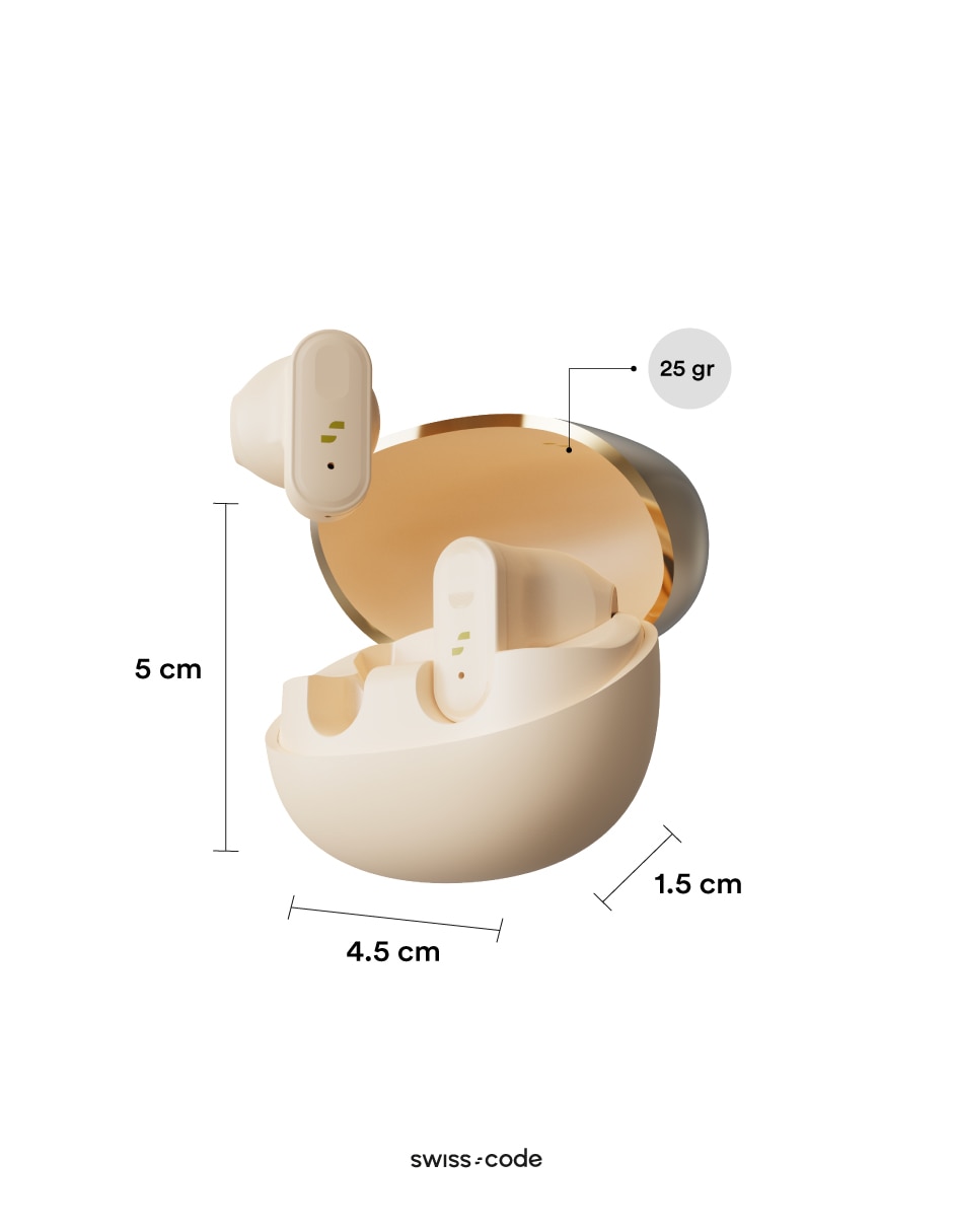 Audífonos In-Ear Swiss Code Orb AI Inalámbricos
