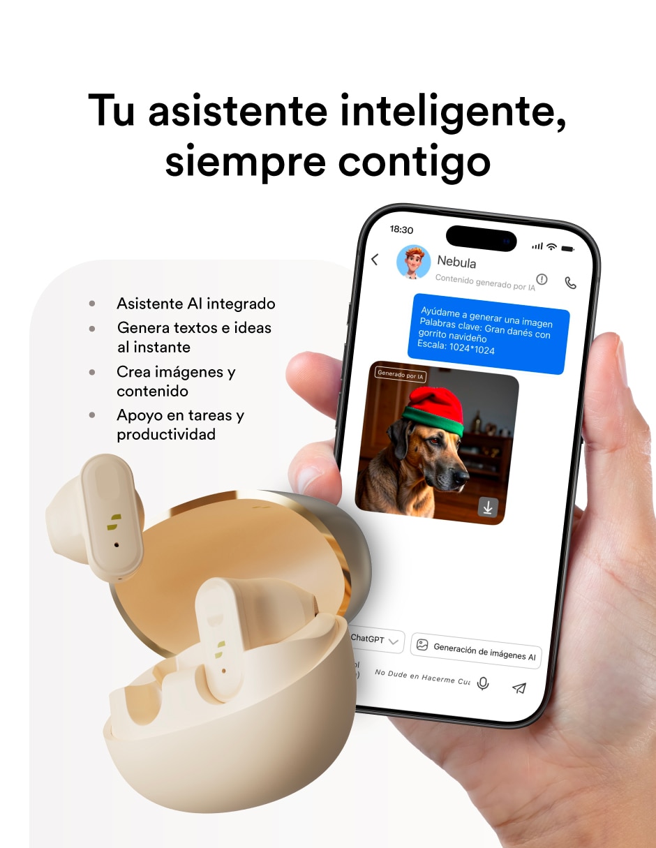 Audífonos In-Ear Swiss Code Orb AI Inalámbricos