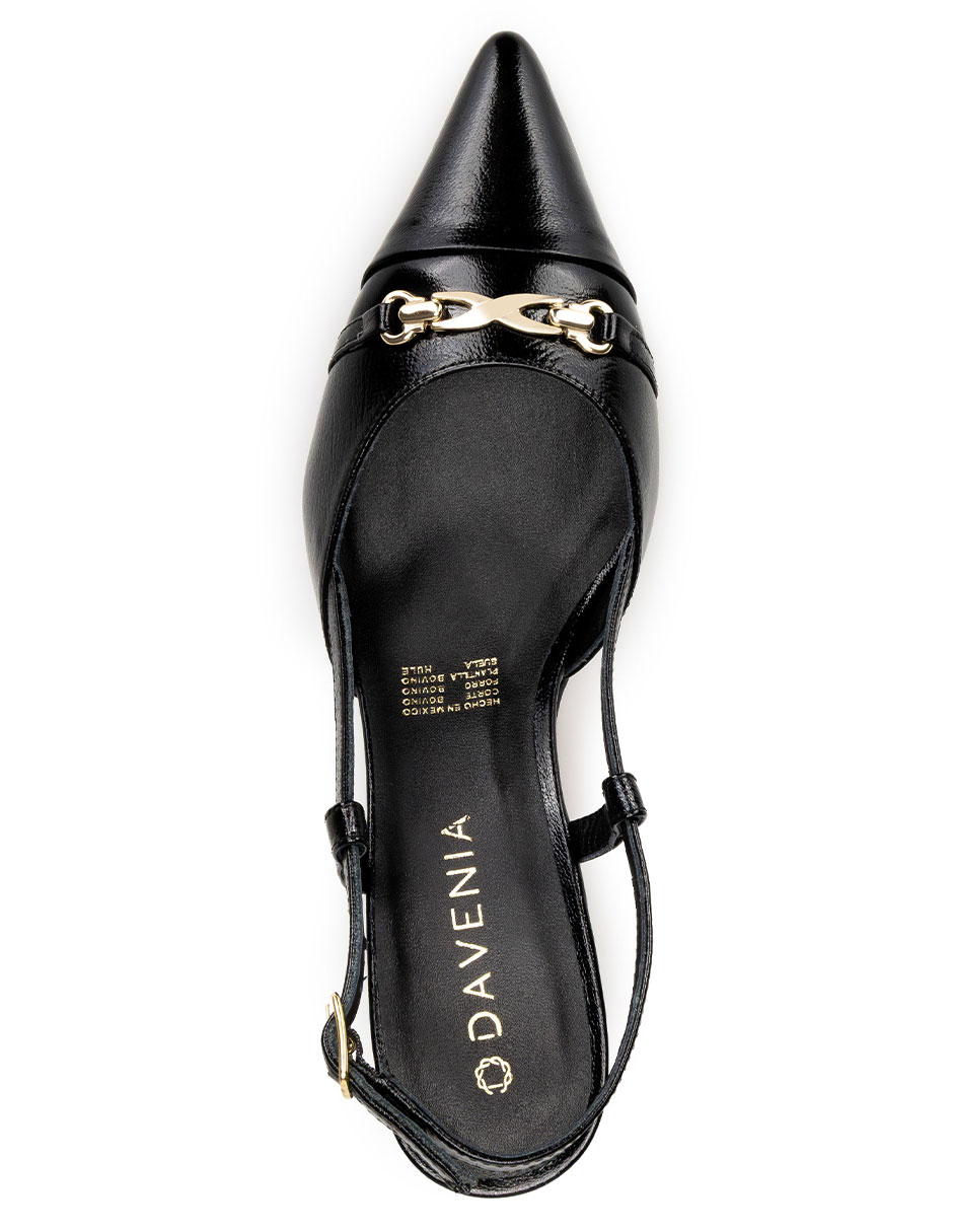 Zapatilla de piel Davenia