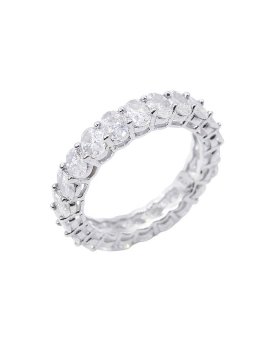 Anillo crixus joyeria p 925 de plata zirconia