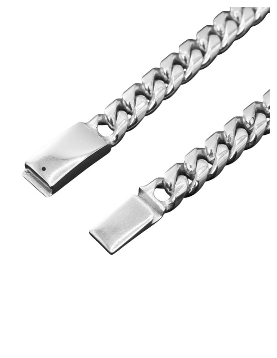 Pulsera de plata P 925 con acabado liso pulido 4