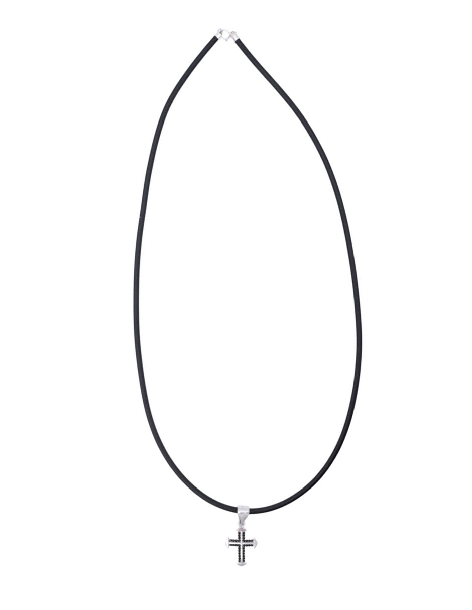 Collar con dije de cruz Crixus Joyeria de plata P 925