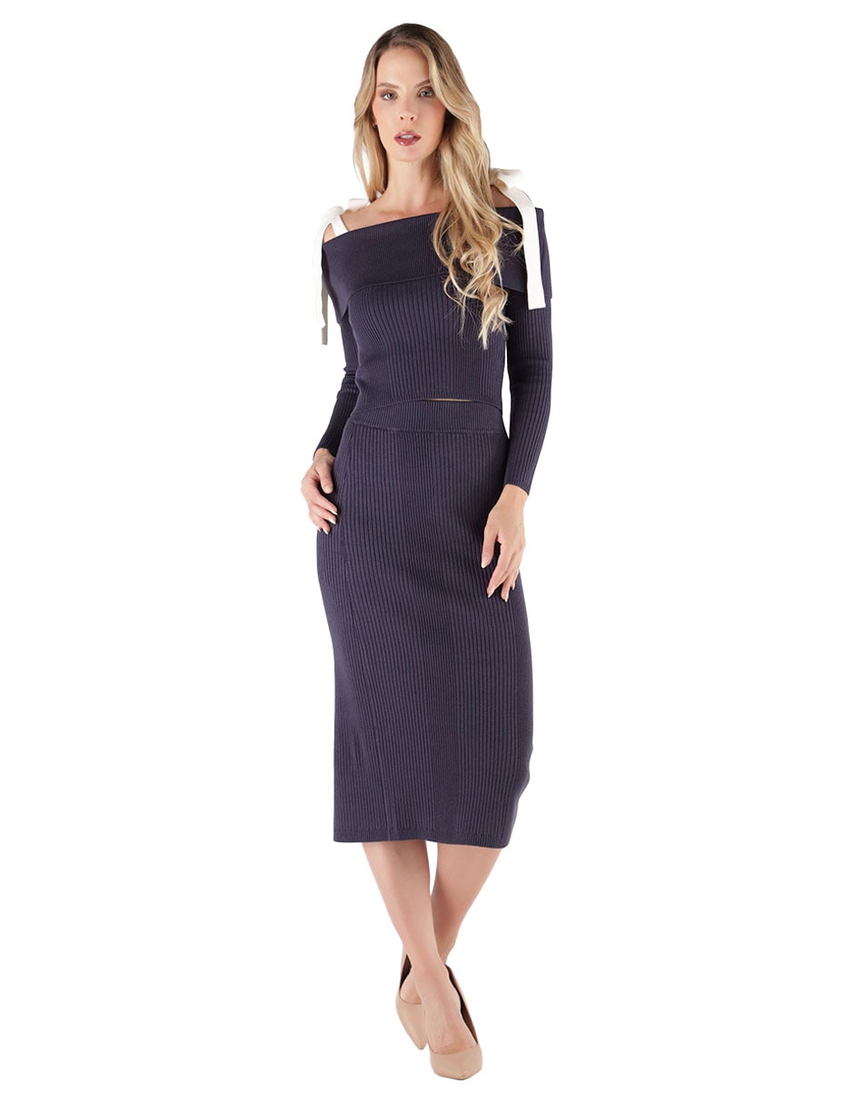 Top Guess escote cuadrado tirante ancho