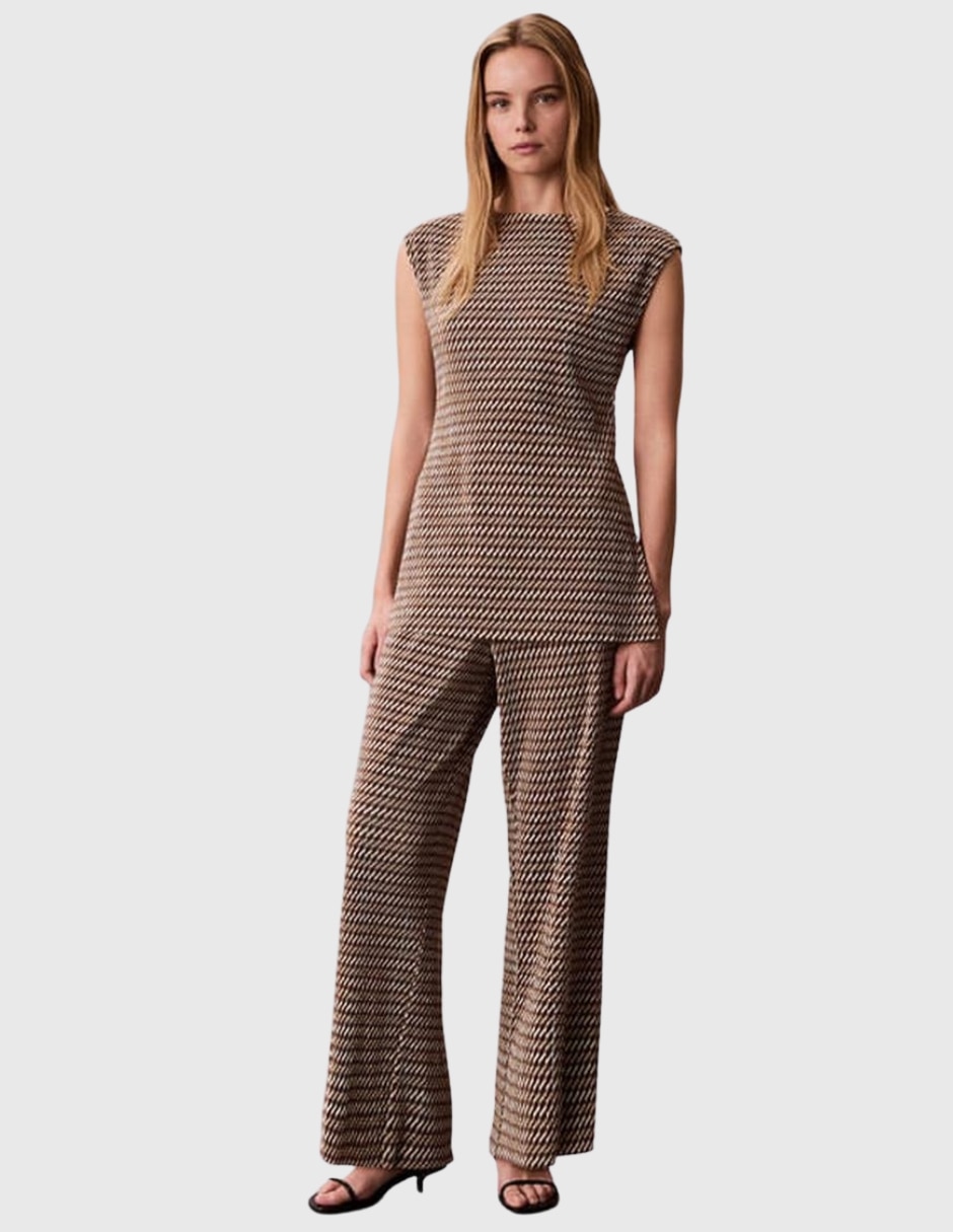 Pantalón relaxed amplio para mujer 2