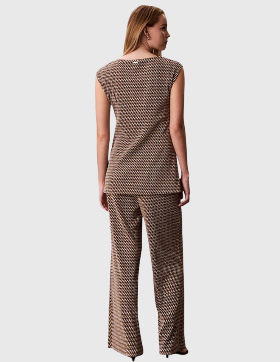 Pantalón relaxed amplio para mujer 3