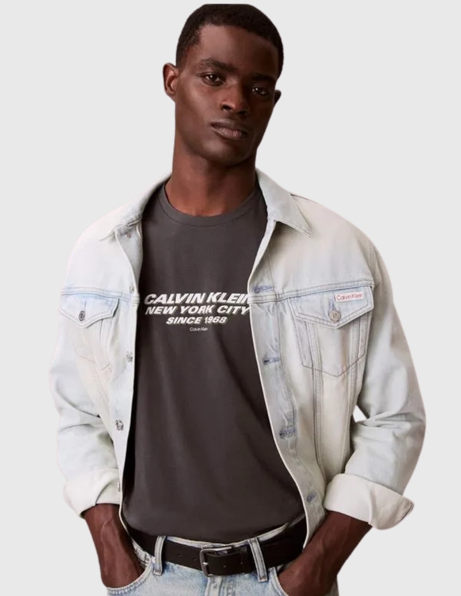Playera cuello redondo para hombre 4