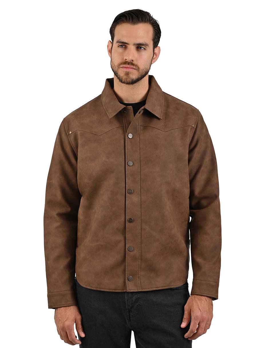 Chamarra Casual WRANGLER No de Poliuretano Con bolsillos para hombre