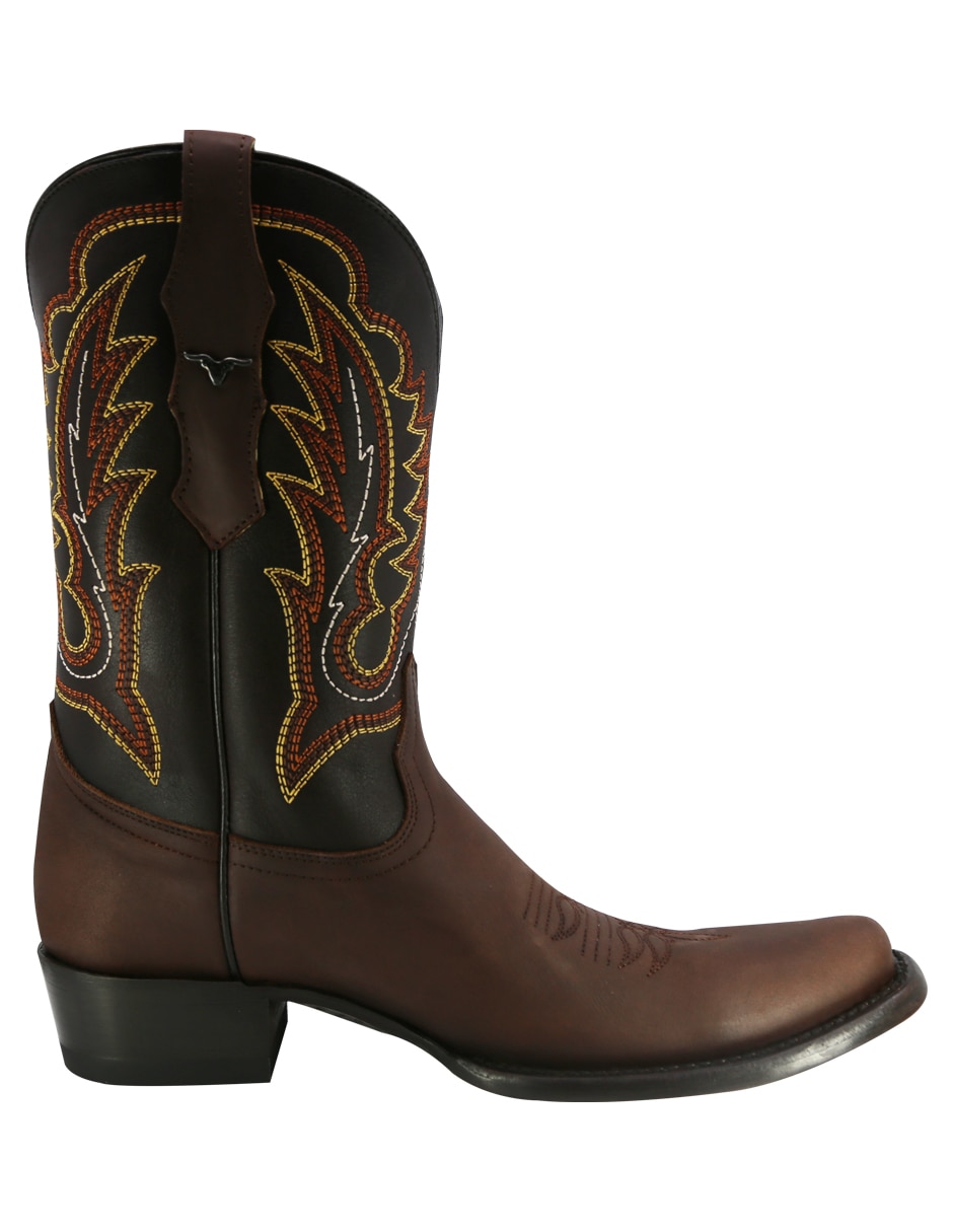 Bota vaquera de piel para hombre 3