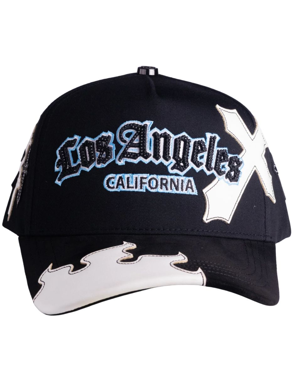 Gorra con visera curva casual Big Boss Los Angeles Angels adulto