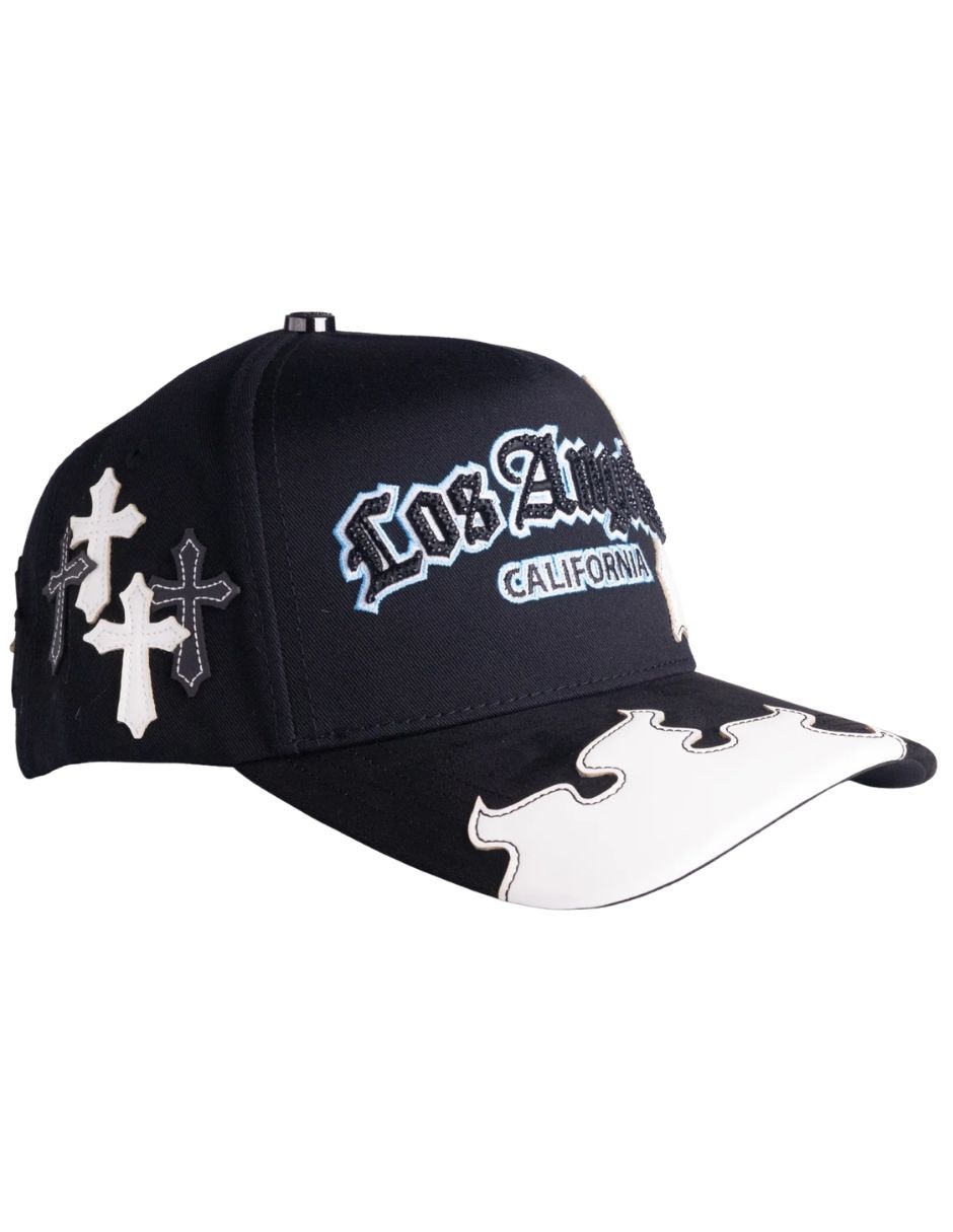 Gorra con visera curva casual Los Angeles Angels adulto