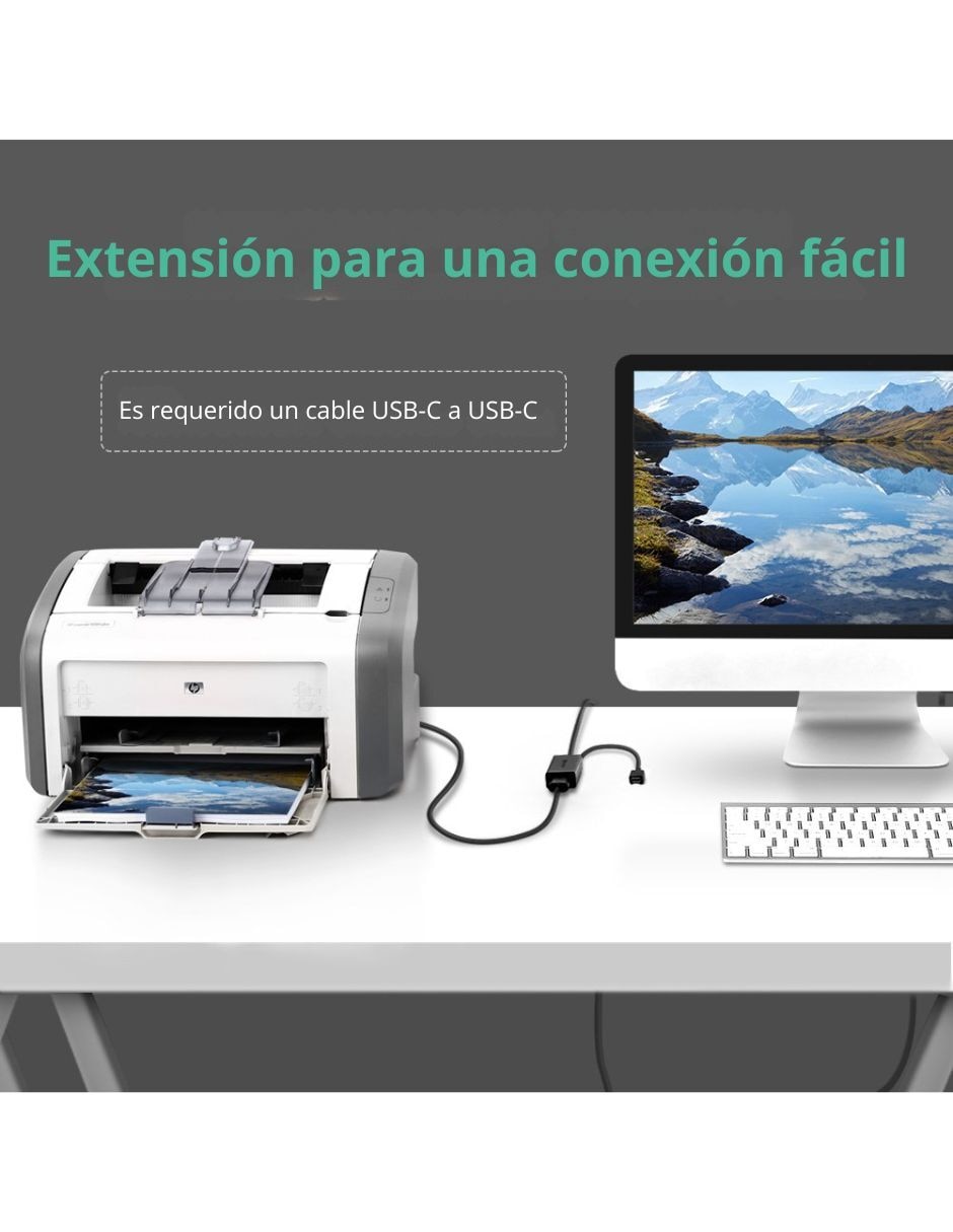 Cable USB A de 5 m 4