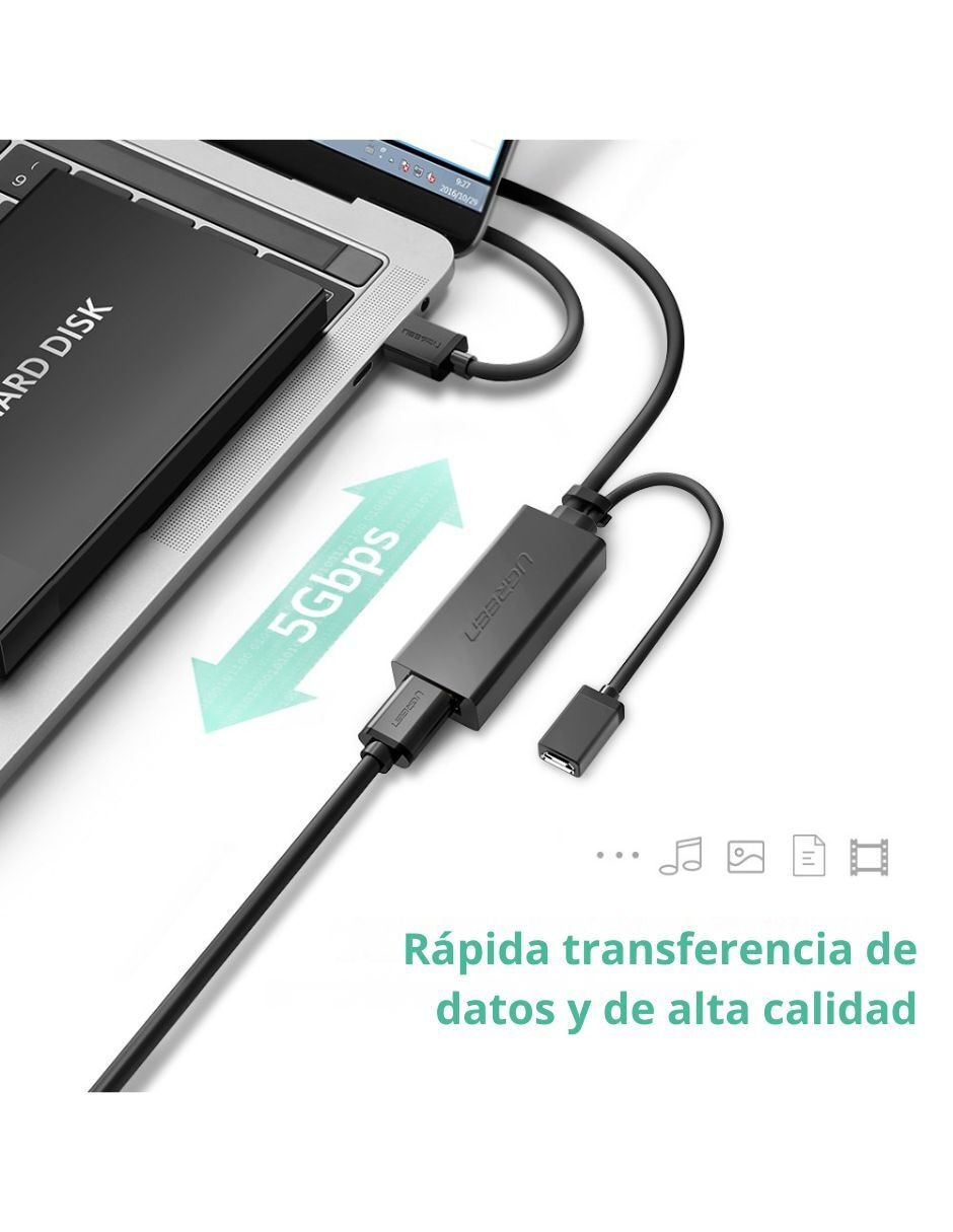 Cable USB A de 5 m 6