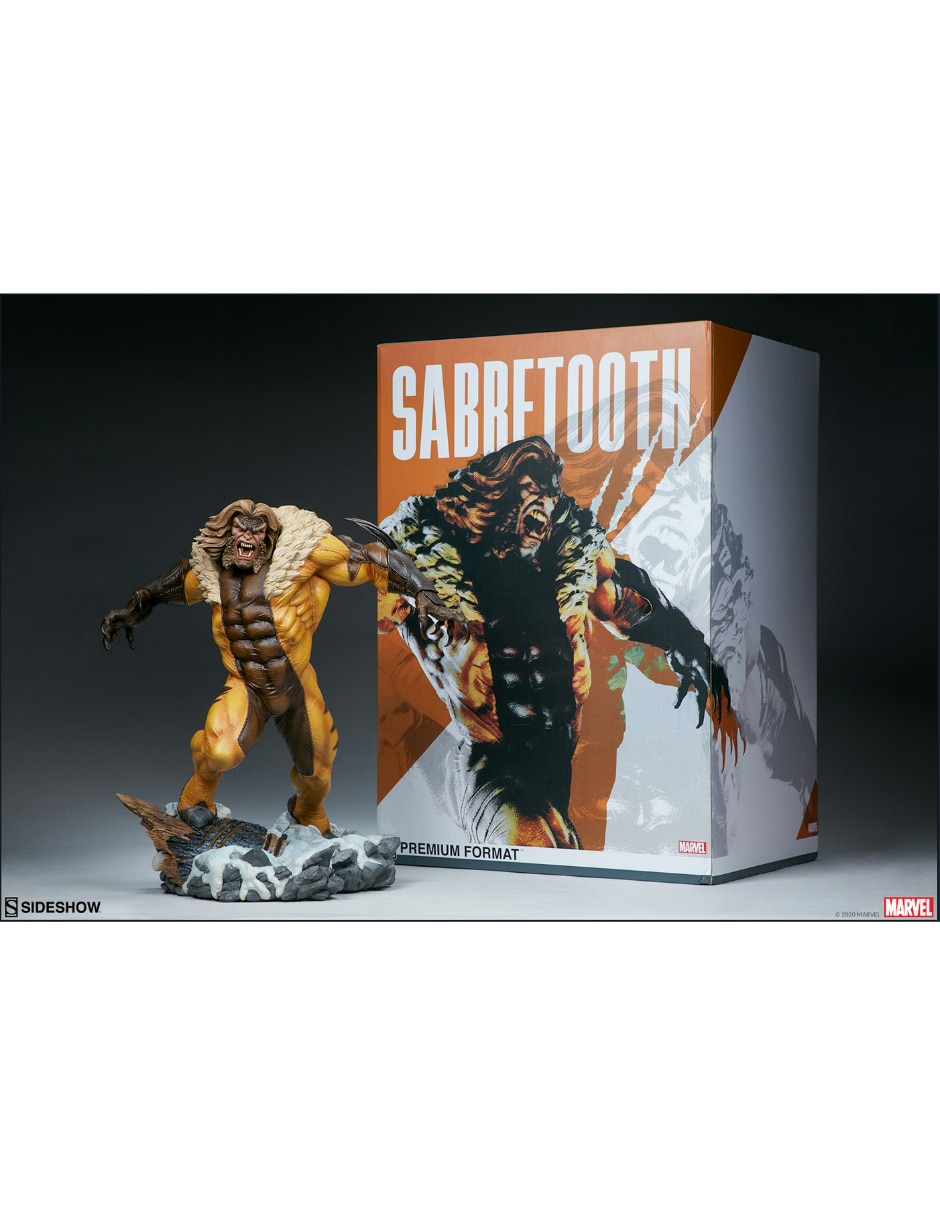 Estatua Marvel Comics Sabretooth ediciòn limitada Sideshow