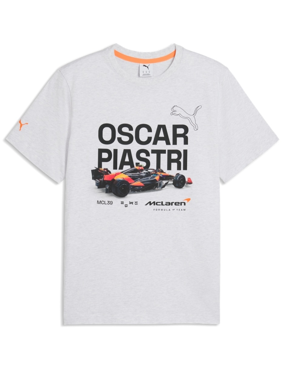 Playera Mclraen Racing cuello redondo para hombre 3