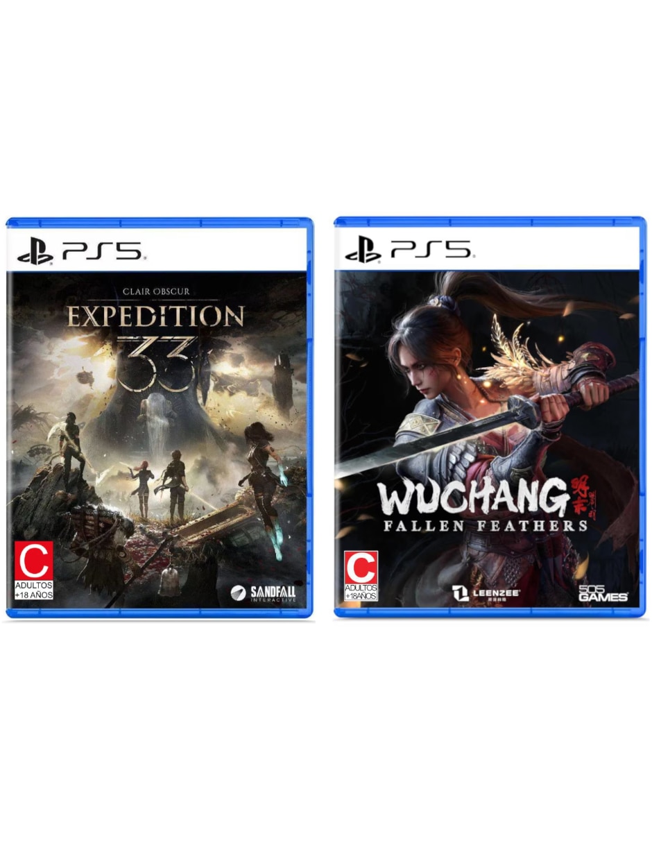 Clair Obscur: Expedition 33 + Wuchang: Fallen Feathers Playstation Bundle para PS5