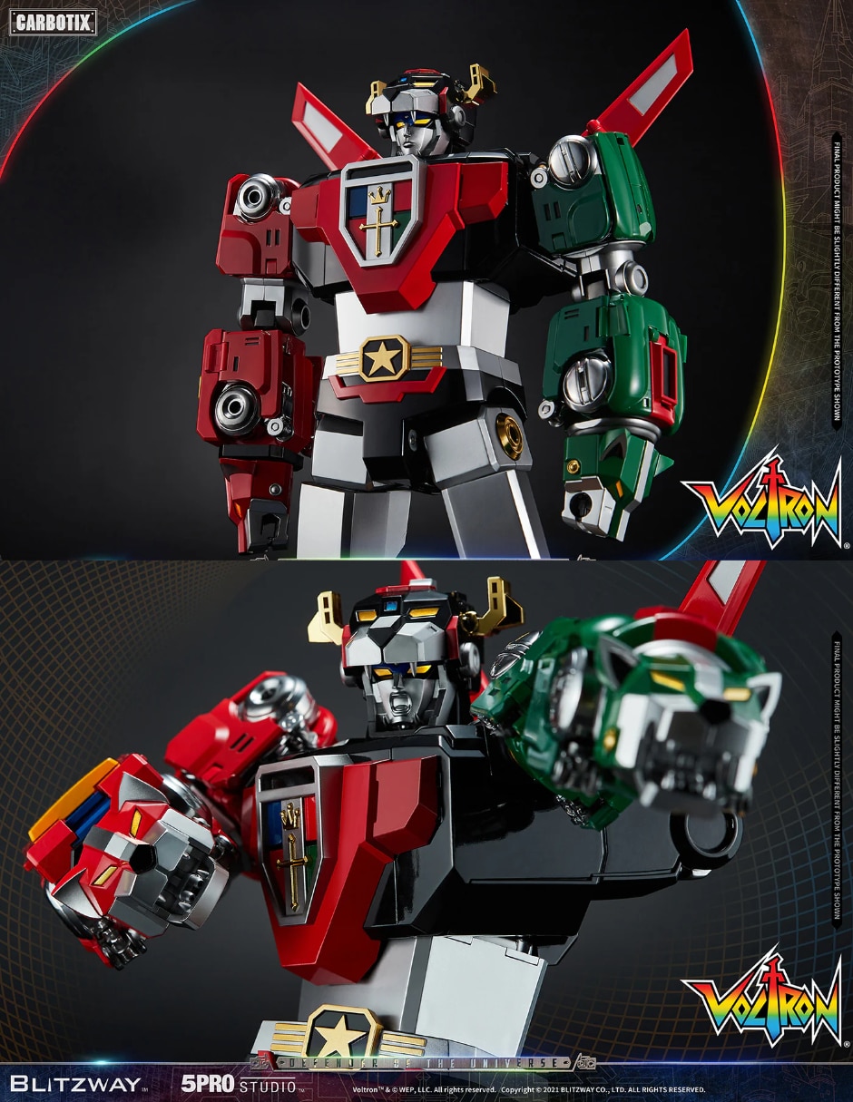 Figura de colección articulada Mazinger Z Voltron Blitzway