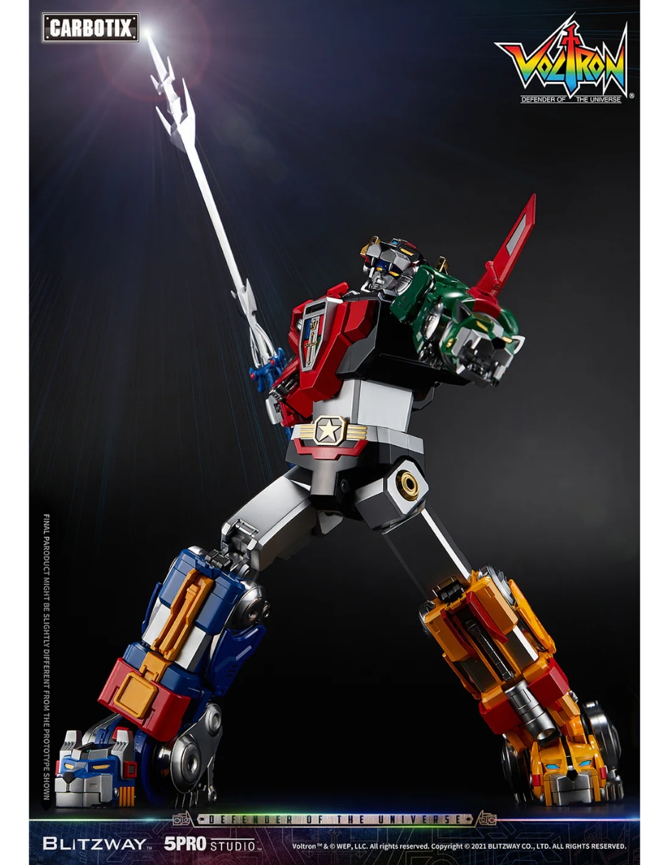 Figura de colección articulada Mazinger Z Voltron Blitzway