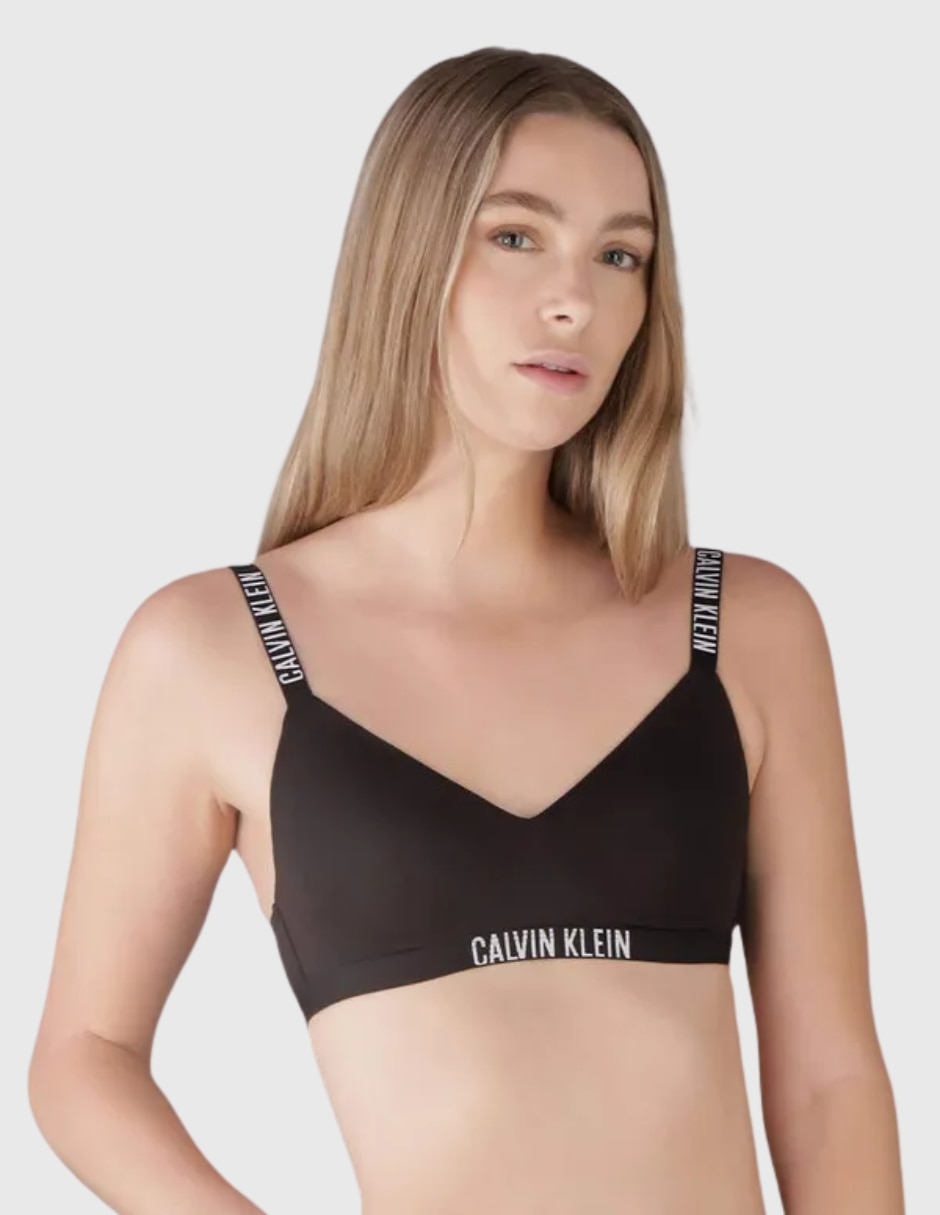 Brassiere bralette sin copa para mujer