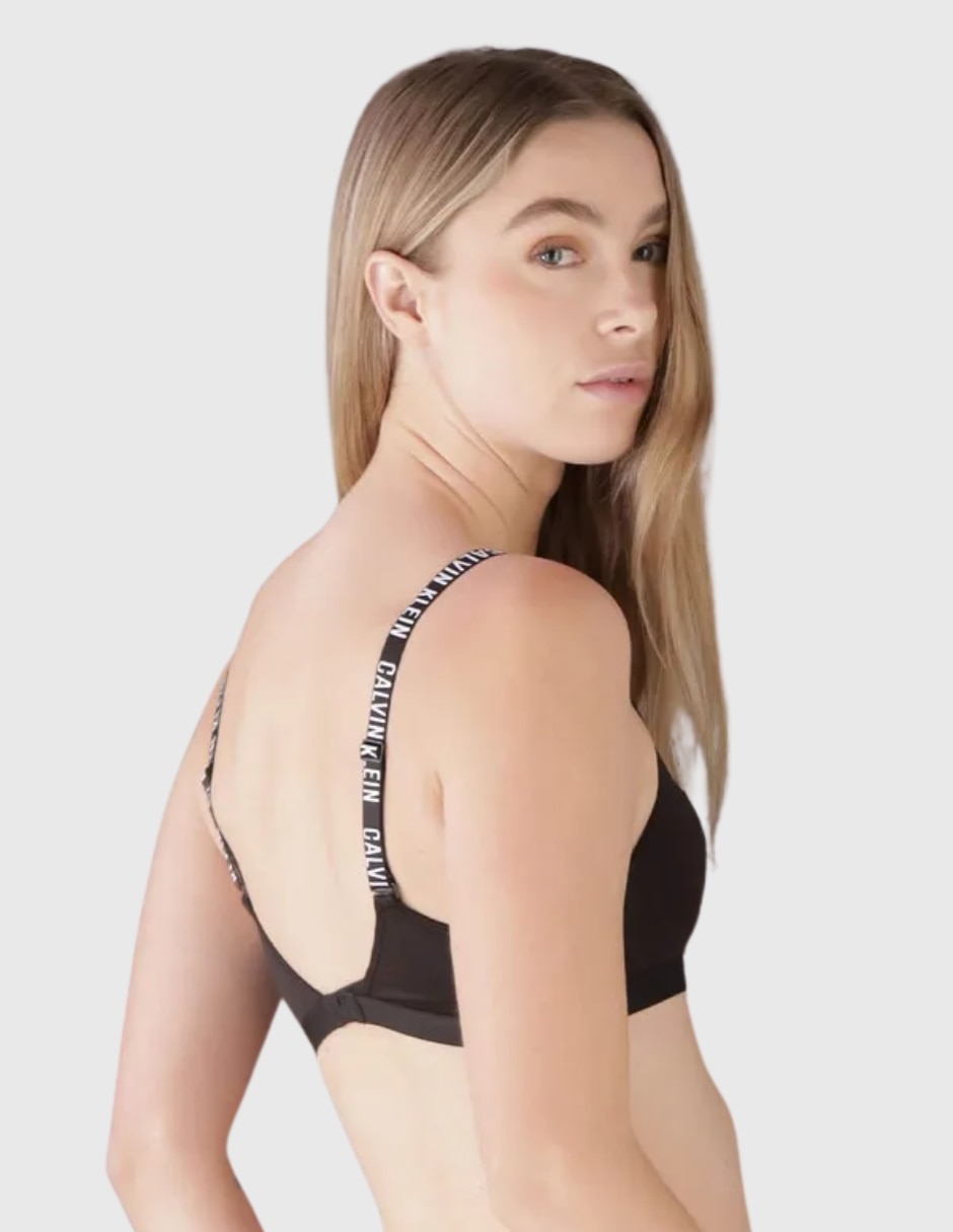 Brassiere bralette sin copa para mujer 2